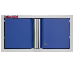 Celokovová dvojkrídlová závesná skrinka PROFI BLUE 680x281x350 mm - MWGB1326C