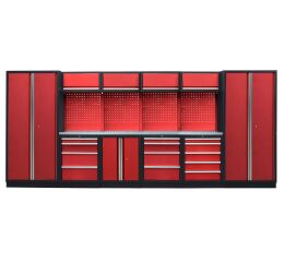Kvalitný PROFI RED dielenský nábytok - 4535 x 2000 x 495 mm - RTGS1300A22