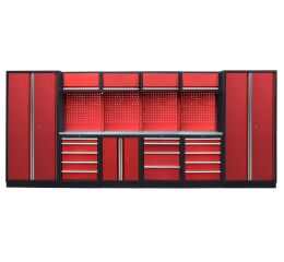 Kvalitný PROFI RED dielenský nábytok - 4535 x 2000 x 495 mm - RTGS1300AP