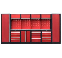 Kvalitný PROFI RED dielenský nábytok 3920 x 495 x 2000 mm - RTGS1300AV