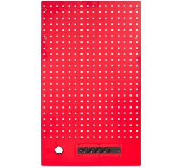 Dierovaná závesná doska s el. zásuvkou PROFI RED - RWGB1324Q