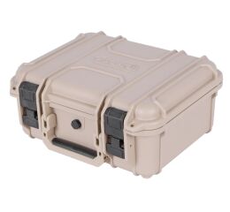 Vodotesný plastový kufor s penovou výplňou (M) - TC320084TAN