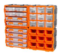 Sada plastových organizérov Tactix, 4 ks - TC32067BAL