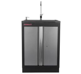 Celokovová dielenská skrinka PROFI s nerezovým drezom - TGC1300C