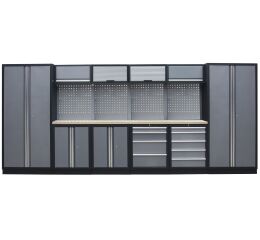 Kvalitný PROFI dielenský nábytok - 4535 x 2000 x 495 mm - TGS1300AA1