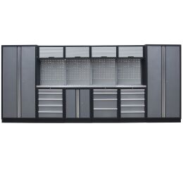 Kvalitný PROFI dielenský nábytok - 4535 x 2000 x 495 mm - TGS1300AO