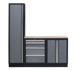 4 ks zostava kvalitného PROFI dielenského nábytku - TGS1300BAL06