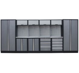 Kvalitný PROFI dielenský nábytok - 4535 x 2000 x 495 mm - TGS1300BB3