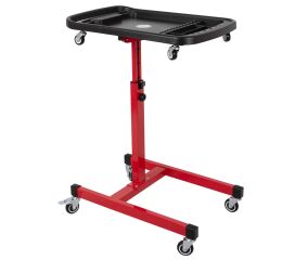 Pojazdný odkladací stolík, výškovo nastaviteľný 775 - 1200 mm