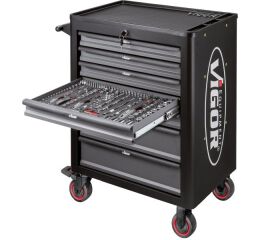 Dielenský vozík s náradím 344 dielov - V4560