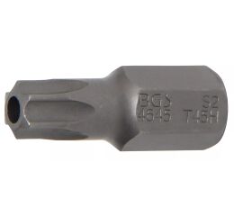 Bit TORX, T45, 10 mm, dĺžka 30 mm, s otvorom - B4645