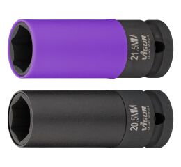 Sada vnútorných rázových nástrčných kľúčov 1/2", 2 ks, Vigor - V6313