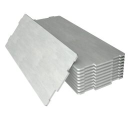 Rozdeľovacie plechy do zásuviek, 137 mm, 10 ks - V6685-3/10