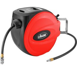 Samonavíjací bubon s hadicou pre stlačený vzduch 15m, priemer 10mm - V7143-10