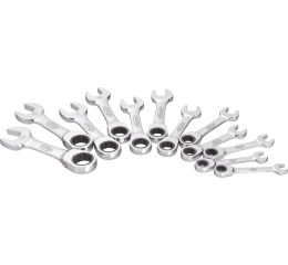 Sada ráčnových očkoplochých klíčů, krátke provedení VIGOR V2821