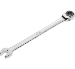 Ráčnový očko-plochý klíč  SW 7 mm,  dlouhé provedení VIGOR V3636