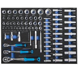 Gola sada vo výplni do dielenského vozíka, 80 dielov- VV080GS01