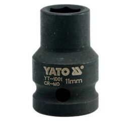 Šesťhranný nadstavec CrMo - 1/2 palca, 11 mm - YT-1001