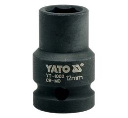 Šesťhranný nadstavec CrMo - 1/2 palca, 12 mm - YT-1002