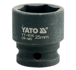 Šesťhranný nadstavec CrMo - 1/2 palca, 25 mm - YT-1015