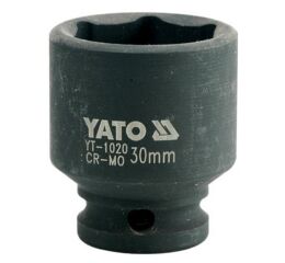 Šesťhranný nadstavec CrMo - 1/2 palca, 30 mm - YT-1020