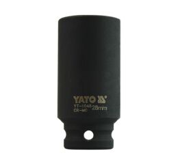 Šesťhranný hlboký nadstavec CrMo - 1/2 palca, 28 mm - YT-1048