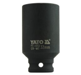 Šesťhranný hlboký nadstavec CrMo - 1/2 palca, 32 mm - YT-1052