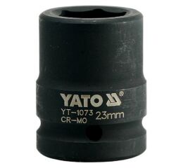Šesťhranný nadstavec CrMo - 3/4 palca, 23 mm - YT-1073