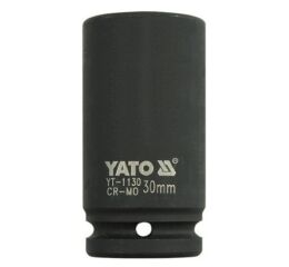 Šesťhranný hlboký nadstavec CrMo - 3/4 palca, 30 mm - YT-1130