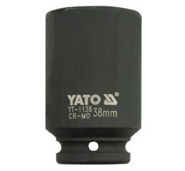 Šestihranný hluboký nástavec CrMo 3/4" - 38 mm - YT-1138