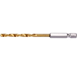 Vrták na kov 4mm TITAN HEX 1/4", délka 95mm - YT-44757