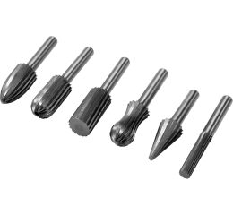 Hrotové rašple na kov, 6 ks - YT-61711