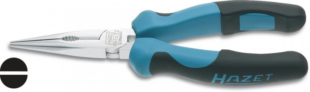 E-shop Rovné polkruhové kliešte 165 mm Hazet 1841-22 - HA006366