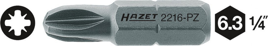 E-shop Nástavce (bity) 2216-PZ1 Hazet - HA014606