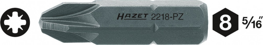 E-shop Nástavce (bity) 2218-PZ1 Hazet - HA014705