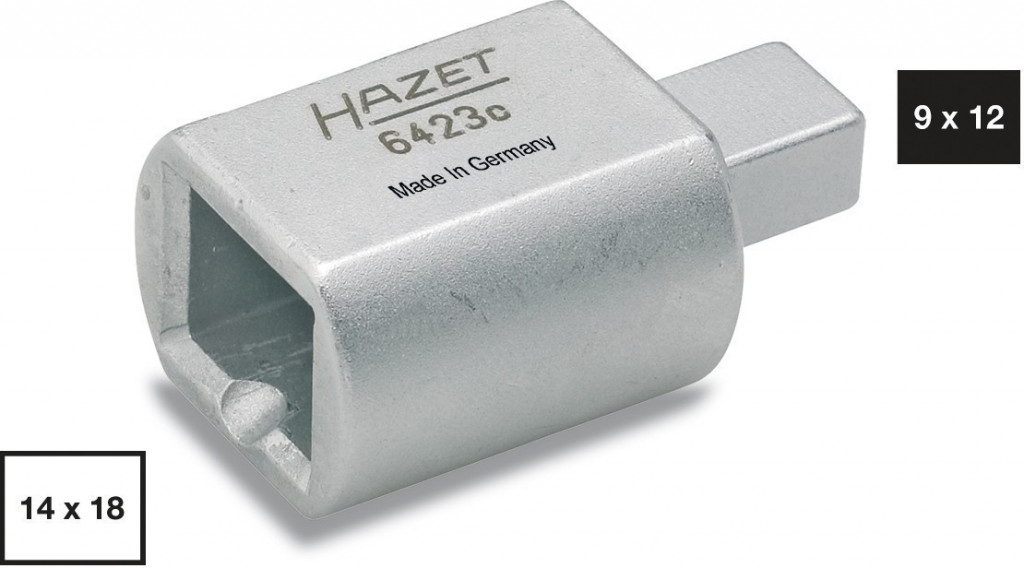 E-shop Nástrčný adaptér, 14 x 18 mm x 9 x 12 mm, 6423C - HA027934