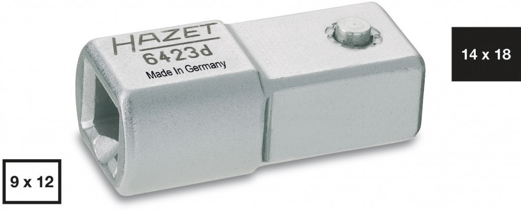 E-shop Nástrčný adaptér 9 x 12 mm x 14 x 18 mm, 6423D - HA057559
