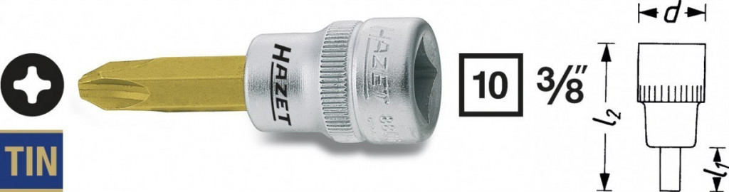 E-shop Nástrčná hlavica 8806-PH3 Hazet - HA039869