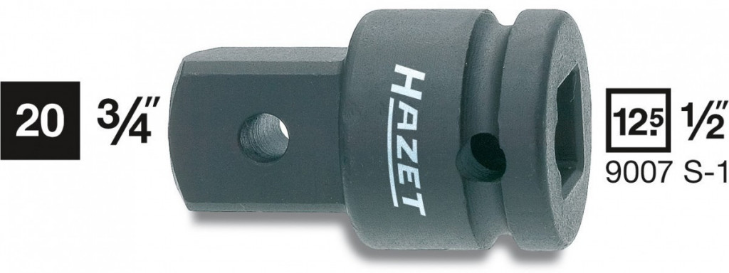 E-shop Adaptér pre strojné použitie 9007S-1 Hazet - HA043217