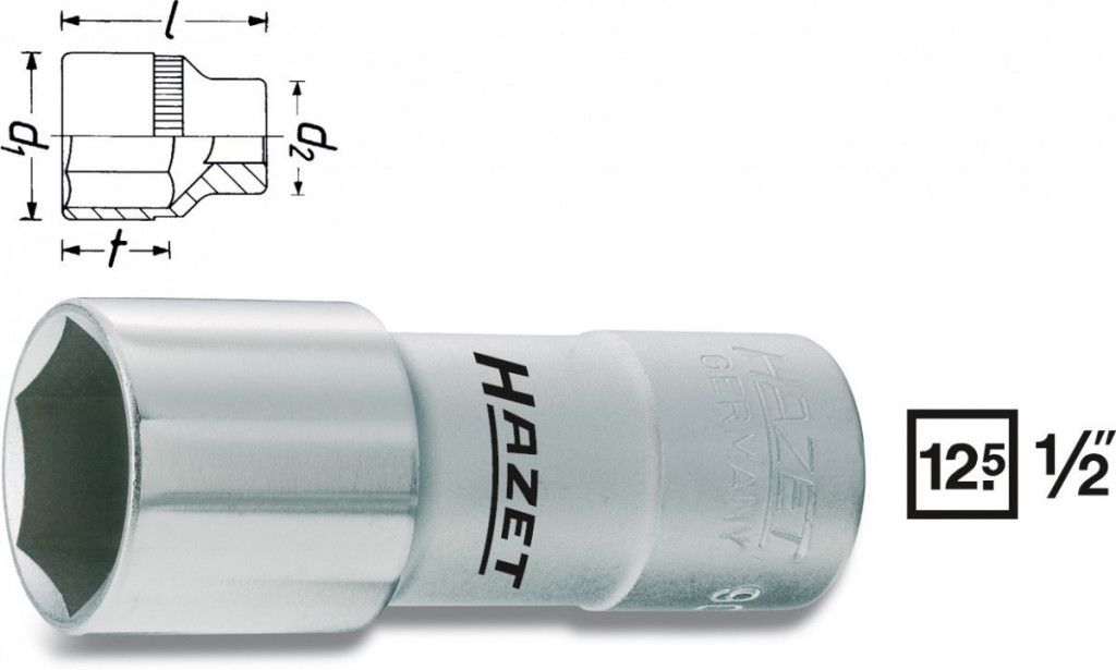 E-shop Nástrčná hlavica na zapaľovacie sviečky 900AMGT; veľkosť kľúča 16 mm (5/8") - HA043491