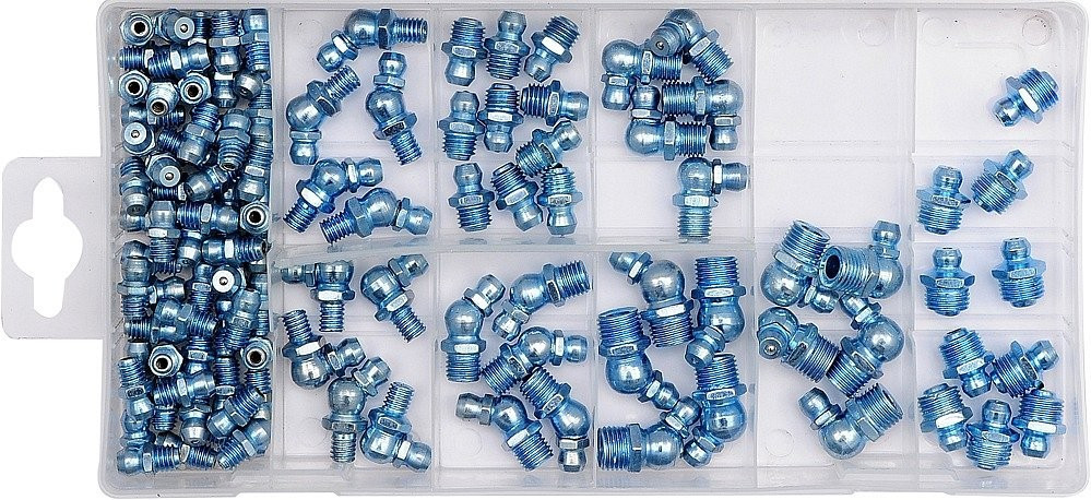 E-shop GREASE NIPPLE METRIC ASSORTMENT 110 PCS