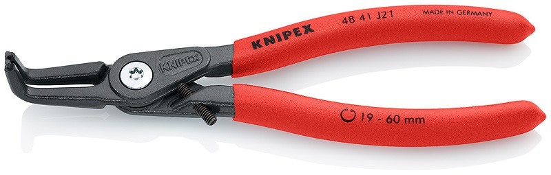 E-shop Vnútorné zahnuté kliešte na poistné krúžky 165 mm - 4841J21 Knipex