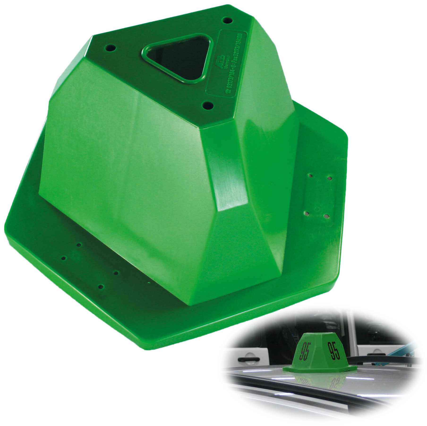E-shop Magnetické klobouky - zelené - 4401040030