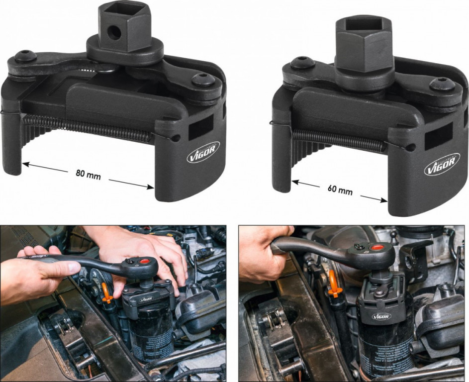 E-shop Univerzální klíč pro upínání olejových filtrů - V4413