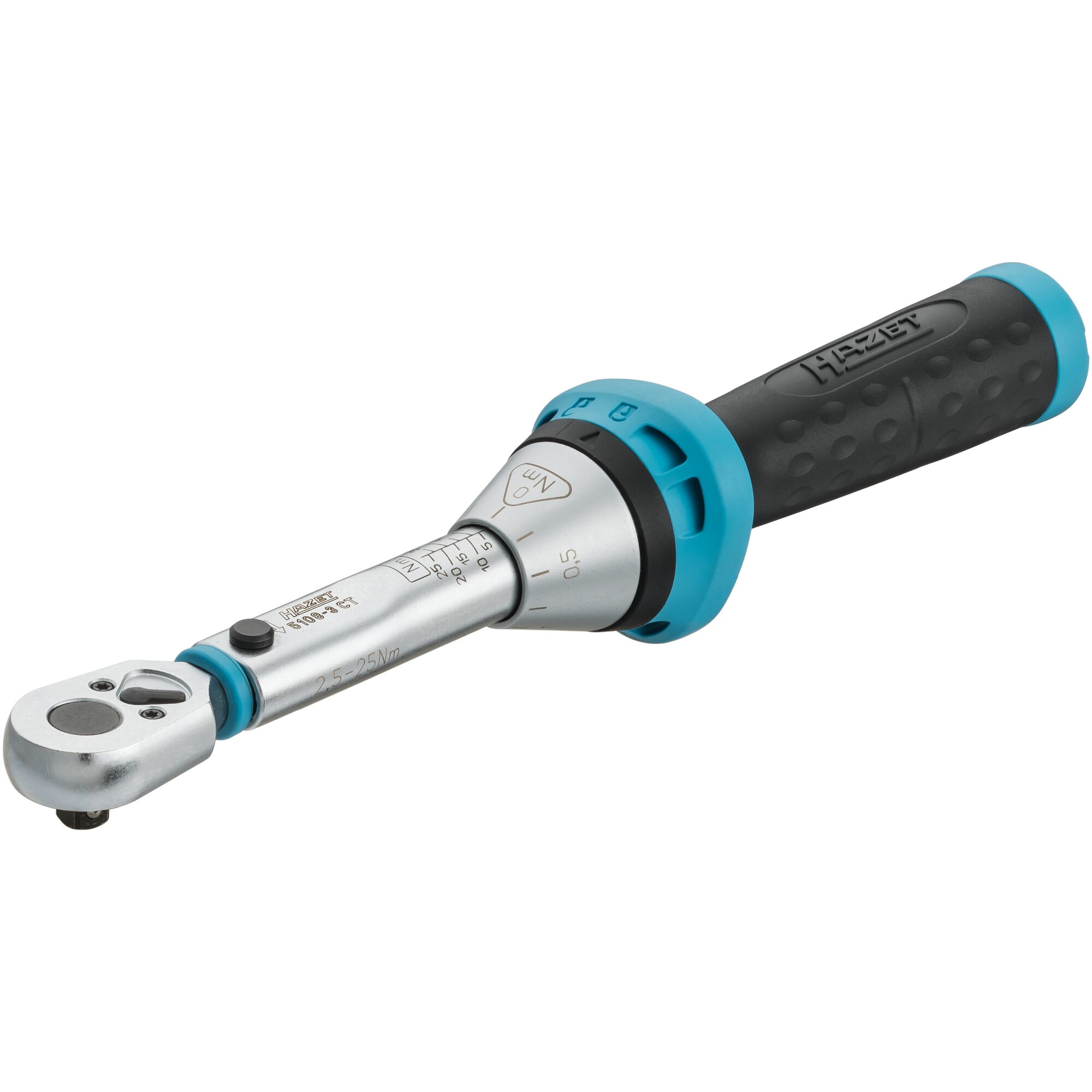 E-shop Momentový kľúč 1/4" s certifikátom, 2,5 - 25 Nm, 5108-3CT - HA218882