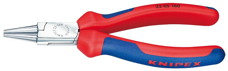 E-shop Kliešte s guľatými čeľusťami chrómované 160 mm - 2205160