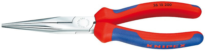E-shop Polkruhové kliešte s britmi chrómované 200 mm - 2615200