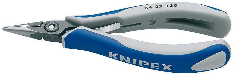 E-shop Presné pridržiavacie kliešte na elektroniku brunýrované 135 mm - 3422130c