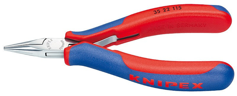 E-shop Rovné polkruhové kliešte Knipex na elektroniku - 3522115