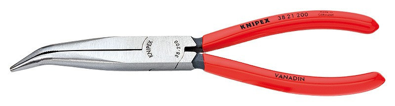 E-shop Zahnuté polkruhové kliešte 200 mm Knipex pre mechanikov - 3821200